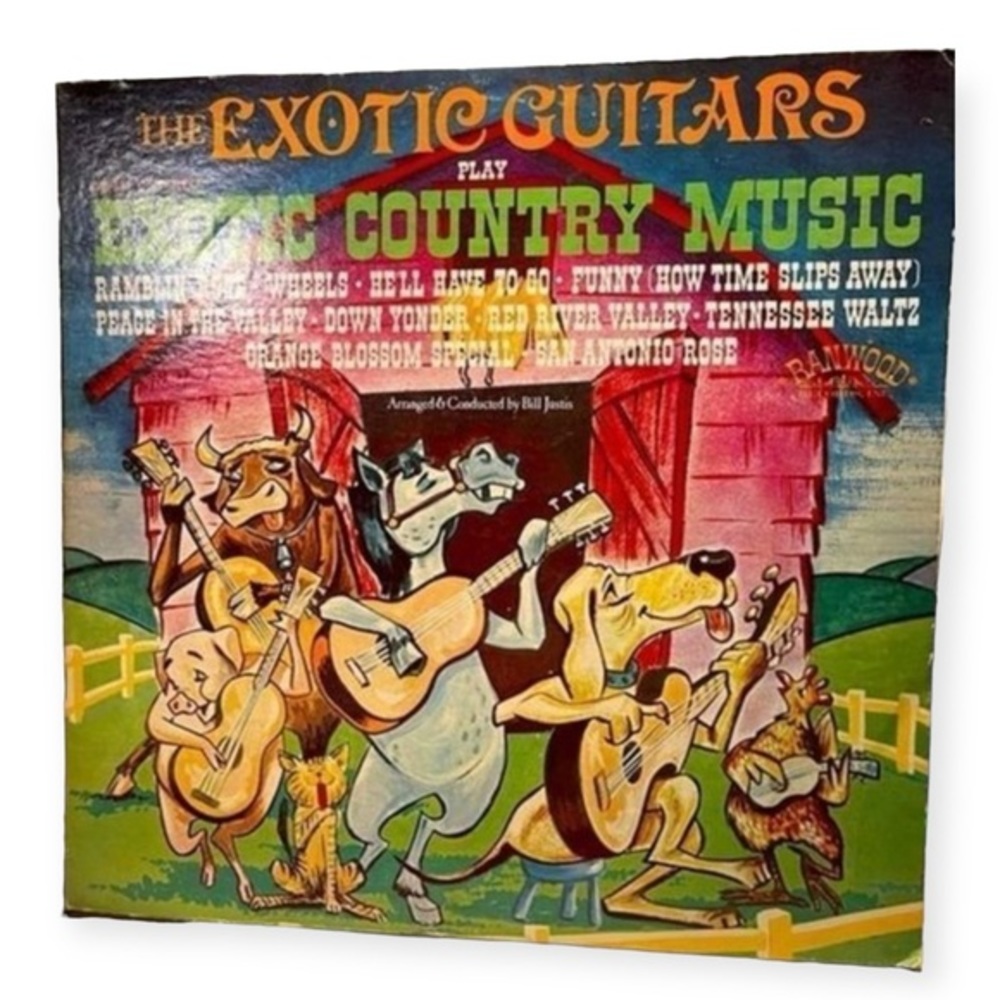 Exotic Guitars Sing Exotic Country Music‎